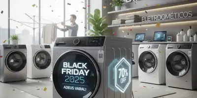 Black Friday 2025: O Adeus Definitivo ao Varal! Conheça as Lava e Seca que Vão Libertar Sua Rotina