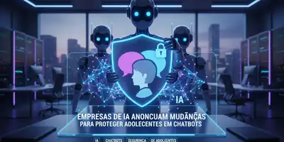 Empresas de IA Anunciam Mudanças para Proteger Adolescentes em Chatbots