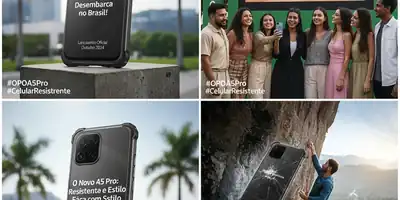 OPPO A5 Pro: O Novo Ícone de Resistência e Estilo Desembarca no Brasil!