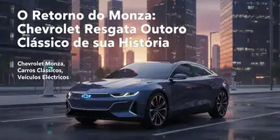 O Retorno do Monza: Chevrolet Resgata Outro Clássico de sua História
