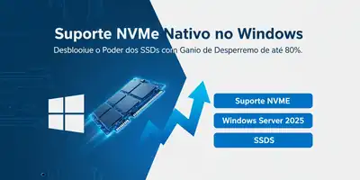Suporte NVMe Nativo no Windows: Desbloqueie o Poder dos SSDs com Ganho de Desempenho de até 80%
