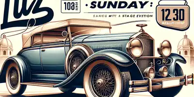 **Estação da Luz: Um Domingo Imerso na Nostalgia Automotiva!**
