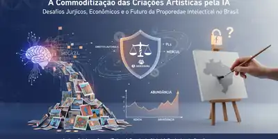 A Commoditização das Criações Artísticas pela IA: Desafios Jurídicos, Econômicos e o Futuro da Propriedade Intelectual no Brasil