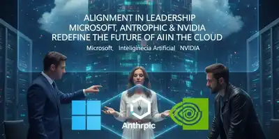 Aliança de Liderança: Microsoft, Anthropic e NVIDIA Redefinem o Futuro da Inteligência Artificial na Nuvem