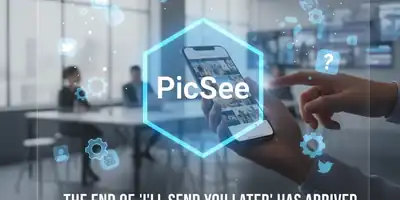 PicSee: O Fim do "Depois Eu Te Mando" Chegou – Mas Quem Decide o Que é Compartilhado?