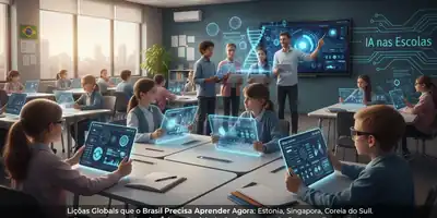 IA nas Escolas: Lições Globais que o Brasil Precisa Aprender Agora