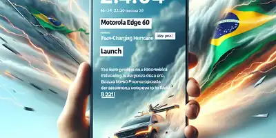 Motorola Edge 60 Pro: O Furacão de Carregamento Rápido que Vai Abalar o Brasil!
