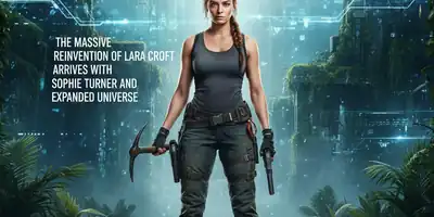 **Tomb Raider no Prime Video: A Reinvenção Gigantesca de Lara Croft Chega com Sophie Turner e Universo Expandido**