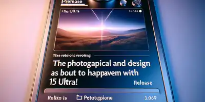 Xiaomi 15 Ultra: A Revolução Fotográfica e de Design Está Prestes a Acontecer!
