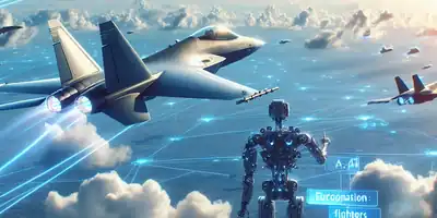 ## Céus do Futuro: IA Assume o Comando em Caças Europeus e Redefine a Guerra Aérea!
