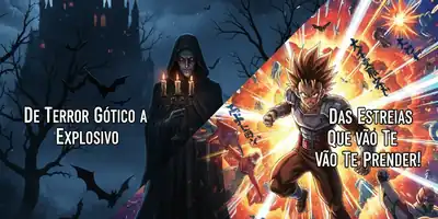 A Quinta-Feira Incendeia as Telonas: De Terror Gótico a Anime Explosivo, As Estreias Que Vão Te Prender!