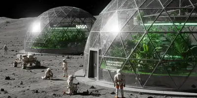 Destaques da Ciência: Nasa Planeja Casas de Vidro Lunares com Poeira da Lua