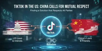 TikTok nos EUA: China pede solução que respeite leis e interesses de todos