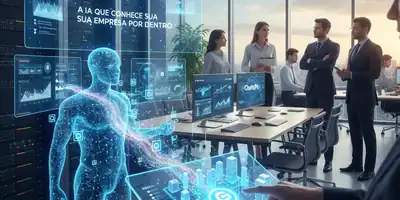 A IA Que Conhece Sua Empresa por Dentro: ChatGPT Libera o Poder Estratégico dos Seus Dados Internos