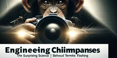 **Chimpanzés Engenheiros: A Ciência Surpreendente por Trás da Pesca de Cupins**
