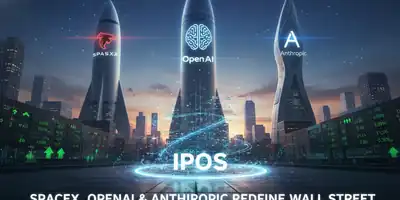SpaceX, OpenAI e Anthropic preparam IPOs que podem redesenhar Wall Street