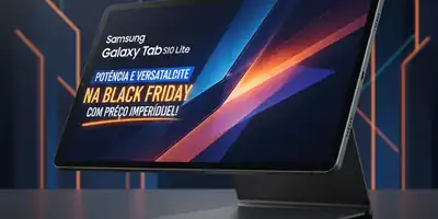 Samsung Galaxy Tab S10 Lite: Potência e Versatilidade na Black Friday com Preço Imperdível!