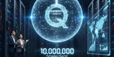 Revolução na IA: Qwen AI da Alibaba Dispara com 10 Milhões de Downloads em Sete Dias