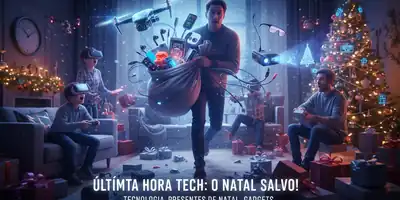 Presentes Tecnológicos de Última Hora para Salvar o Natal