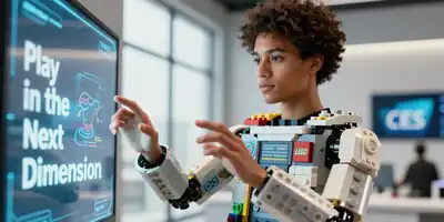 LEGO Desvenda Futuro com Teaser Misterioso: "Brinque na Próxima Dimensão" na CES 2026