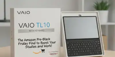 Vaio TL10 com Teclado na Caixa: O Achado da Pré-Black Friday Amazon para Turbinar seus Estudos e Trabalho!