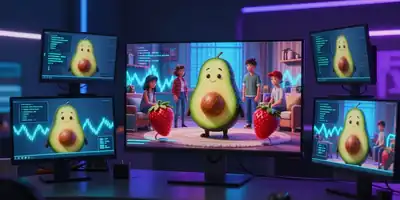 A ascensão e os riscos éticos das novelas de frutas geradas por IA