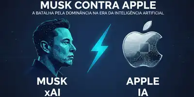 Musk contra Apple: A Batalha pela Dominância na Era da Inteligência Artificial