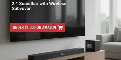 **Black Friday: JBL Cinema SB180, a soundbar 2.1 com subwoofer sem fio por menos de R$ 1.000 na Amazon**