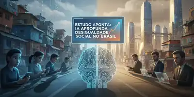 Estudo aponta que IA pode aprofundar desigualdade social no Brasil