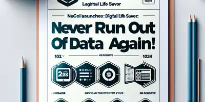 ## NuCel Lança Salva-Vidas Digital: Nunca Mais Fique Sem Net! 🦸‍♂️
