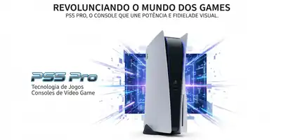 Revolutionizando o Mundo dos Games: PS5 Pro, o Console que Une Potência e Fidelidade Visual