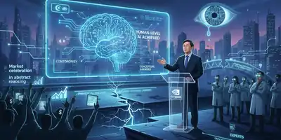 A controversa afirmação da Nvidia sobre inteligência artificial em nível humano