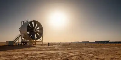 A Revolução do Metanol Verde: Como Produzir Combustível Limpo no Deserto Usando Apenas Ar, Sol e Vento