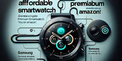 ## Galaxy Watch FE: Seu Smartwatch Premium Acessível te Espera na Amazon!
