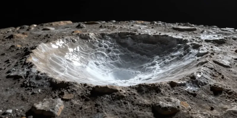 Um único impacto colossal: a teoria que explica a origem de todo o gelo polar de Mercúrio