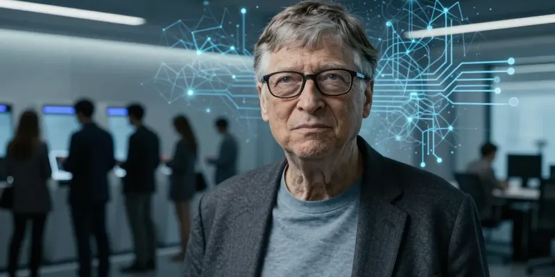 Bill Gates alerta para riscos da IA e defende imposto sobre uso