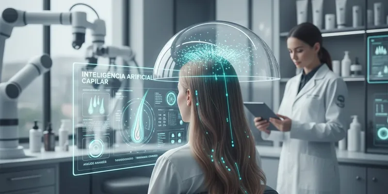 A Inteligência Artificial Capilar: Como a Tecnologia Está Revolucionando o Cuidado com o Cabelo