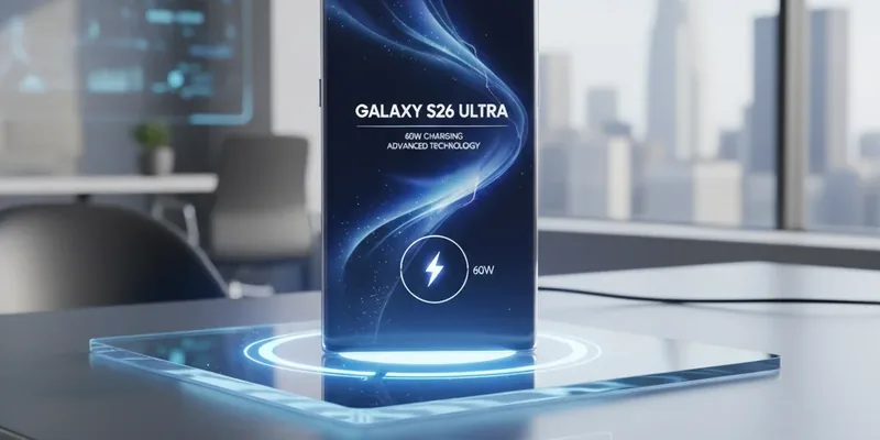 Galaxy S26 Ultra: Novo Boato Suga Carregamento de 60W com Tecnologia Avançada