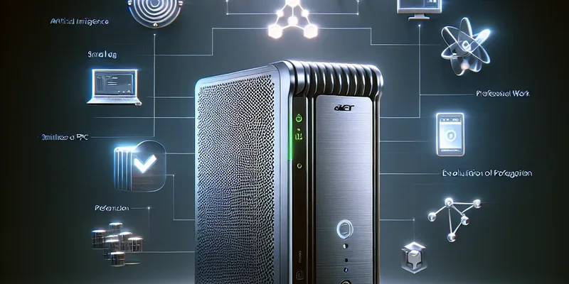 ## Acer Veriton GN100: O Mini PC que Desafia Gigantes da IA e Redefine o Trabalho Profissional
