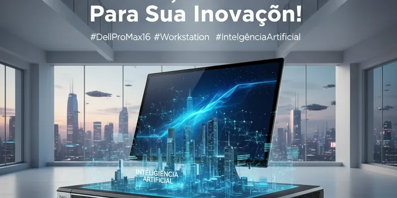 Dell Pro Max 16: Não é um Notebook, é o Centro de Comando Para Sua Inovação!
