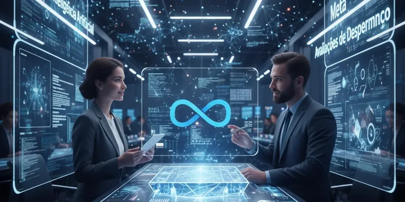 A Inteligencia Artificial assume o comando: como a Meta está revolucionando as avaliações de desempenho com IA a partir de 2026