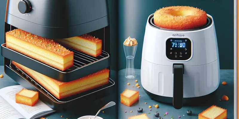 Do Crocante ao Cremoso: Desvende o Segredo dos Bolos Perfeitos na Airfryer!