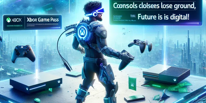 Xbox Reinventa o Jogo: Game Pass Lidera, Consoles Perdem Terreno e o Futuro é Digital!