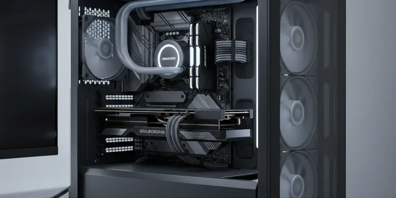 Gabinete Gamer: O Verdadeiro Coração do Seu Setup (Muito Além das Luzes RGB!)