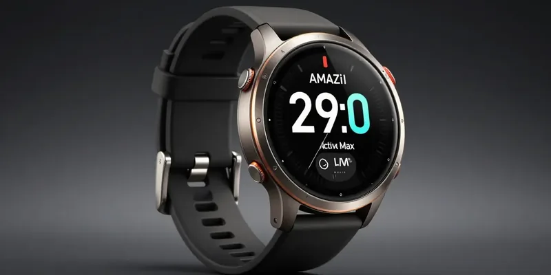 Amazfit Active Max: O Smartwatch Robusto com Tela Gigante e 25 Dias de Bateria em Oferta Imperdível