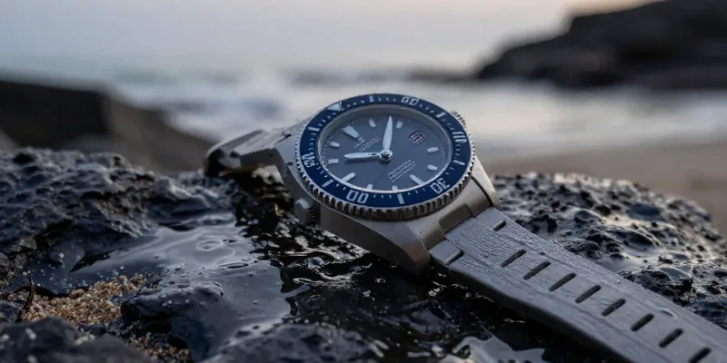 O Brilho do Oceano no Pulso: Seiko Revela Relógio de Mergulho Inspirado nas Místicas "Lágrimas Azuis"