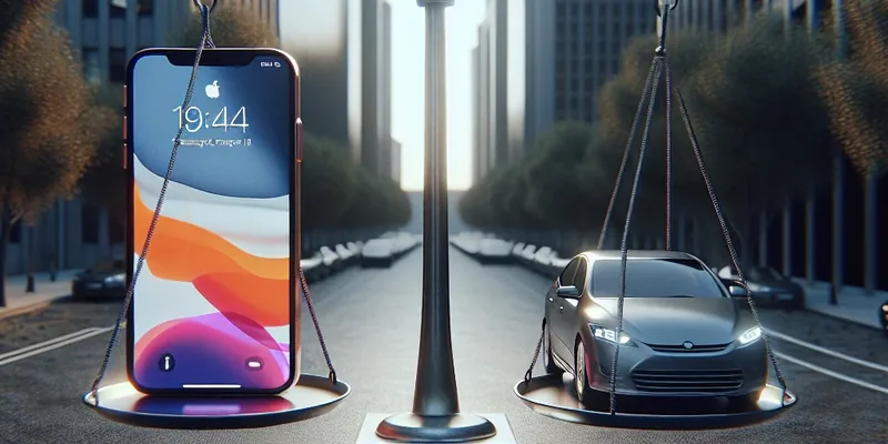 iPhone 17 Pro Max vs. Carro Usado: Qual Deles Te Leva Mais Longe?