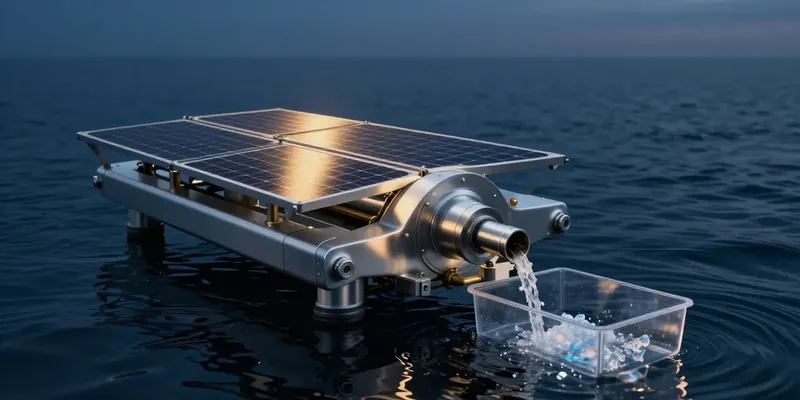 Revolução na Escassez Hídrica: Novo Sistema Solar Produz Água Doce e Extrai Lítio do Mar Sem Gerar Resíduos