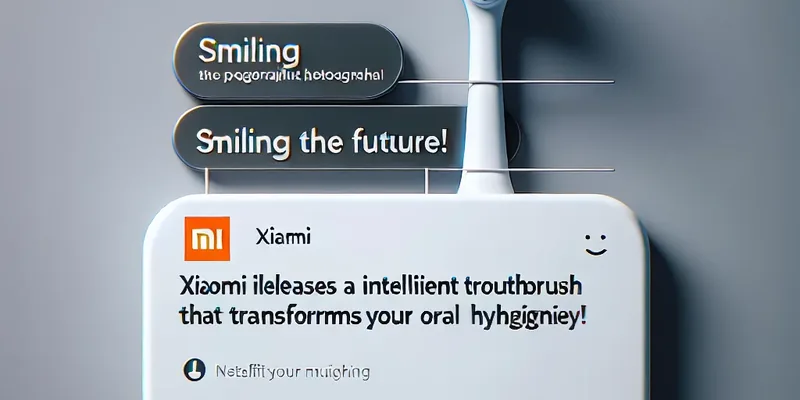 Sorria para o Futuro: Xiaomi Lança Escova de Dentes Inteligente que Transforma sua Higiene Bucal!