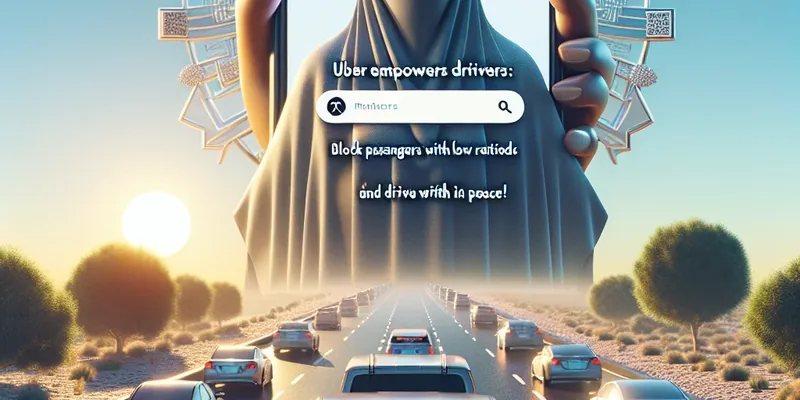 Uber Empodera Motoristas: Bloqueie Passageiros com Avaliação Baixa e Dirija com Tranquilidade!

